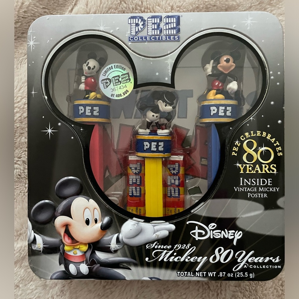Disney Pez Mickey Mouse Anniversary Edition